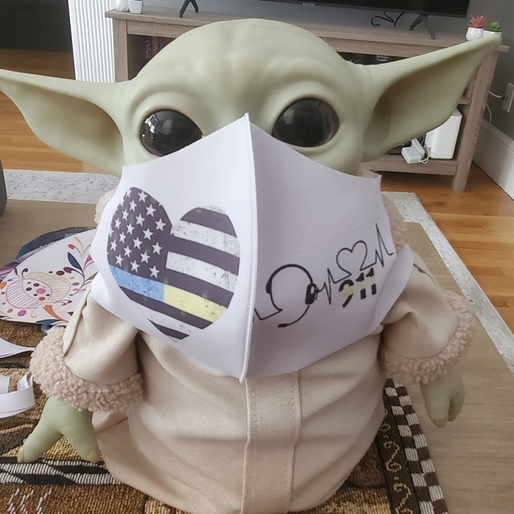 Handmade Sublimated Face Mask 100% polyester - Picture 1 of 4